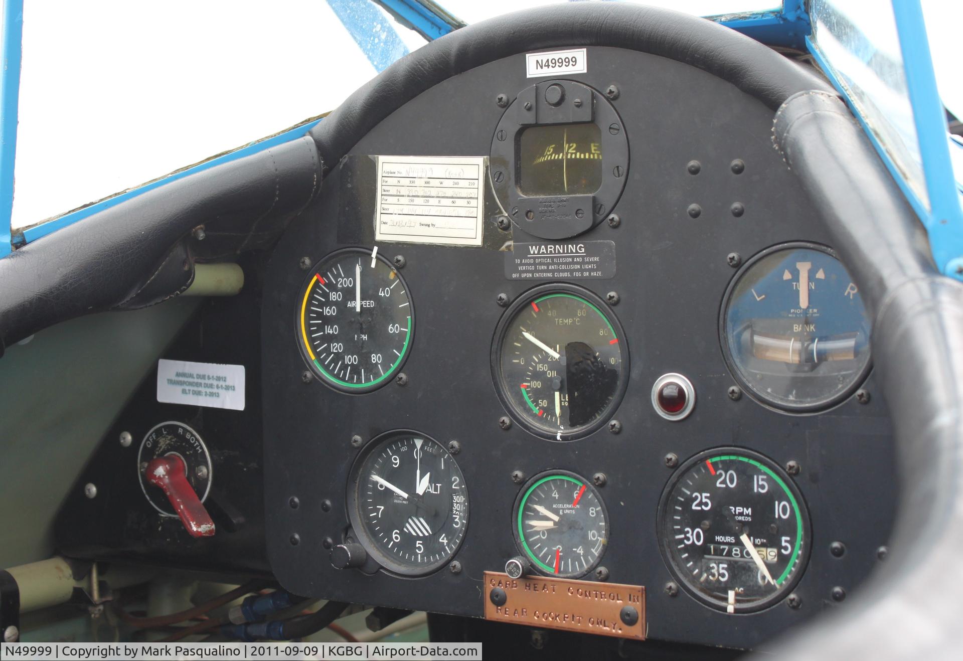 N49999, 1941 Boeing A75N1(PT17) C/N 75-1638, Stearman