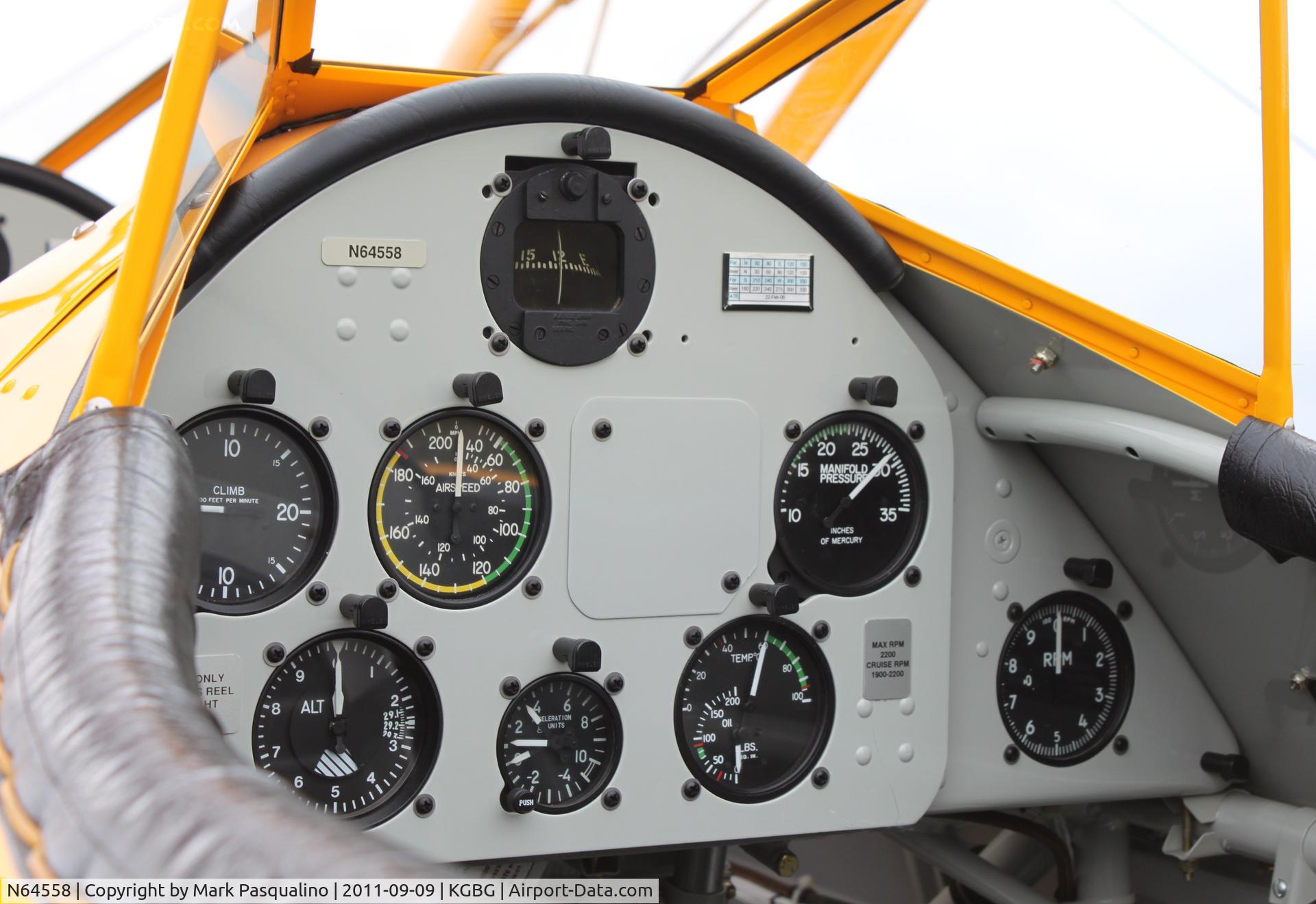 N64558, 1942 Boeing B75N1 C/N 75-6945, Stearman