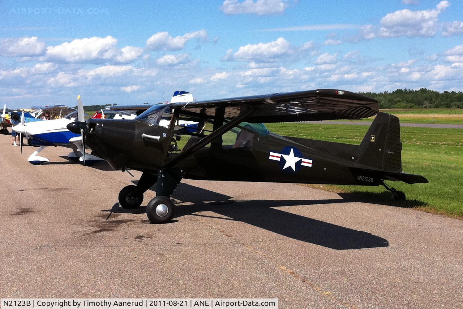 N2123B, 1949 Luscombe T-8F Silvaire C/N 6550, 1949 Luscombe T-8F, c/n: 6550