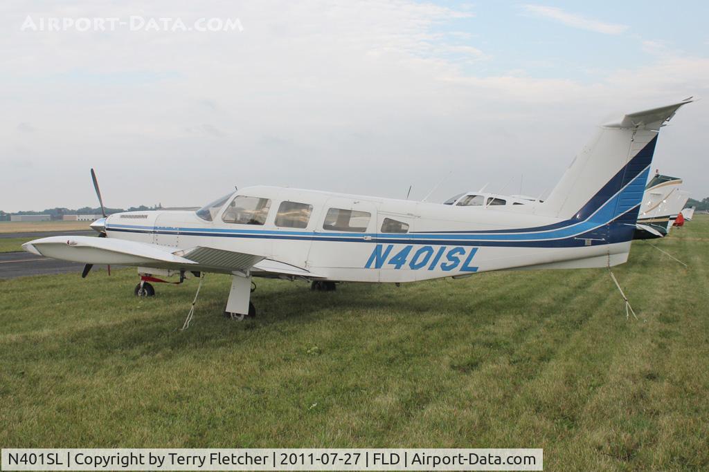 N401SL, 1978 Piper PA-32RT-300T Turbo Lance II C/N 32R-7887148, At Fond Du Lac WI - during 2011 Oshkosh week