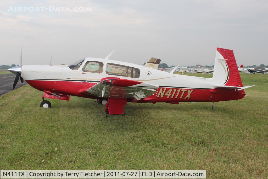 N411TX, 2005 Mooney M20R Ovation C/N 29-0410, At Fond Du Lac WI - during 2011 Oshkosh week