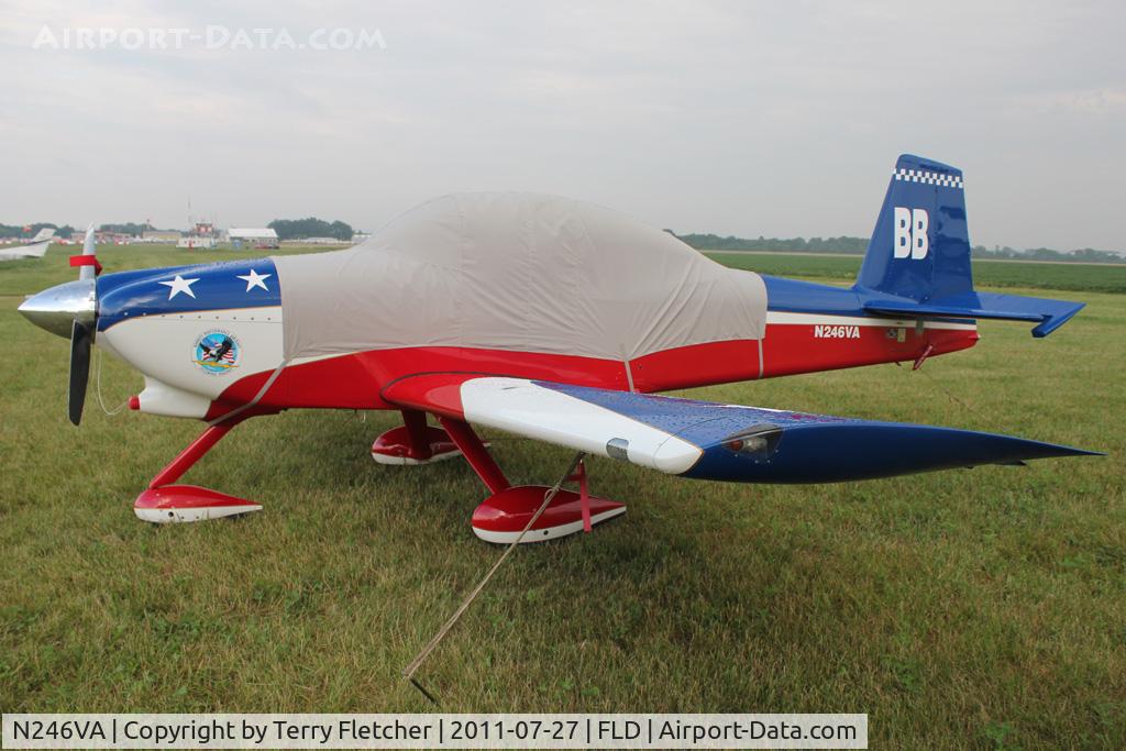 N246VA, 2003 Vans RV-8A C/N 81121, At Fond Du Lac WI - during 2011 Oshkosh week