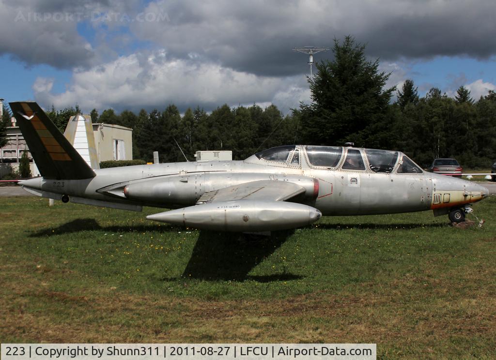 223, 1959 Fouga CM-170R Magister C/N 223, Preserved at the Airfield...