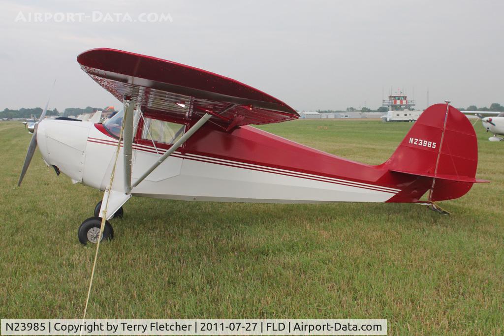 N23985, 1939 Aeronca 65-C C/N C-6469, At Fond Du Lac WI - during 2011 Oshkosh week