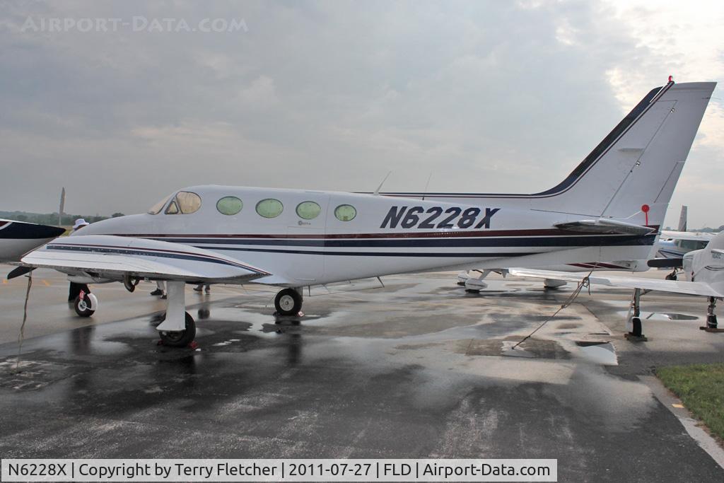 N6228X, 1977 Cessna 340A C/N 340A0431, At Fond Du Lac WI - during 2011 Oshkosh week