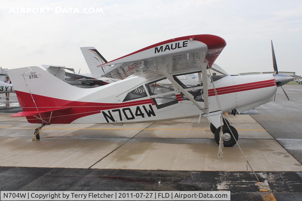 N704W, Maule M-7-235B Super Rocket C/N 23077C, At Fond Du Lac WI - during 2011 Oshkosh week