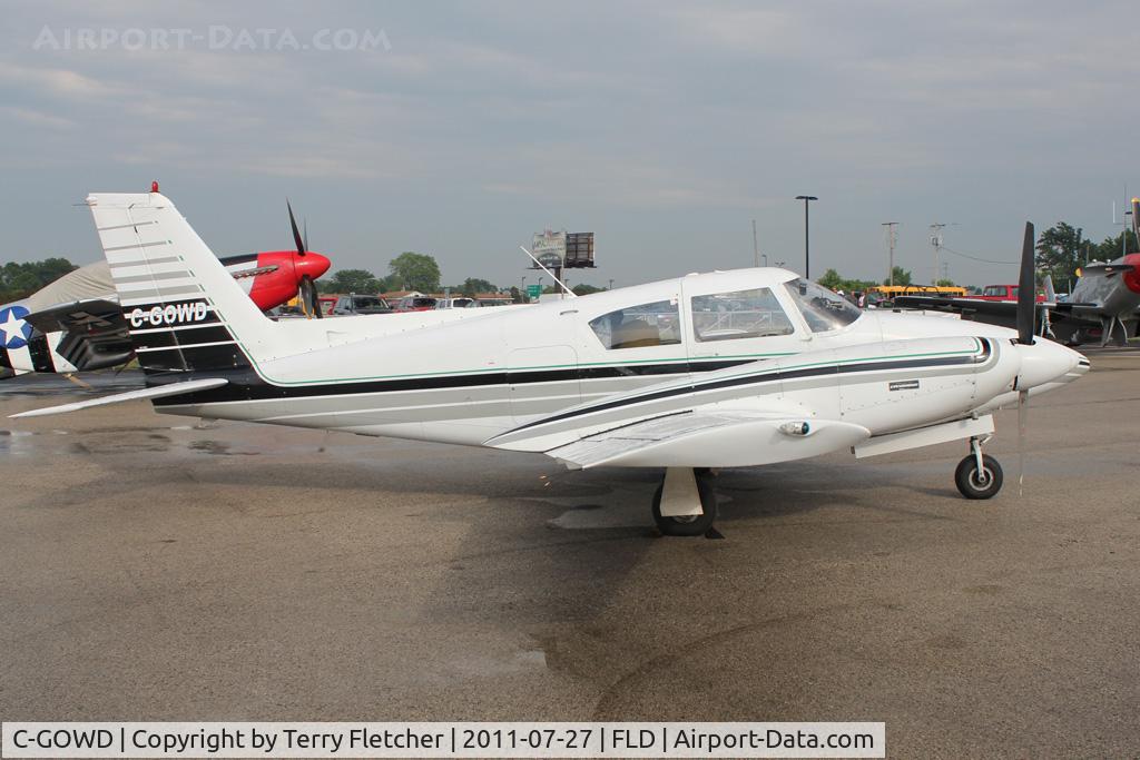 C-GOWD, 1965 Piper PA-30-160 Twin Comanche Twin Comanche C/N 30-748, At Fond Du Lac WI - during 2011 Oshkosh week