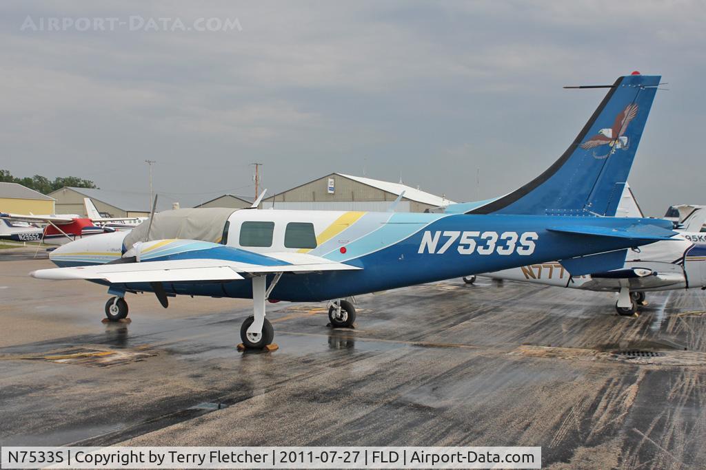 N7533S, 1974 Smith Aerostar 600 C/N 60-0165-073, At Fond Du Lac WI - during 2011 Oshkosh week