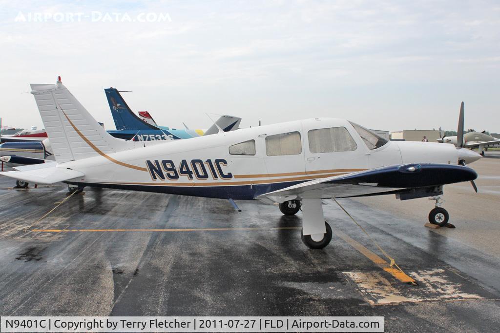N9401C, 1978 Piper PA-28R-201 Cherokee Arrow III C/N 28R-7837197, At Fond Du Lac WI - during 2011 Oshkosh week