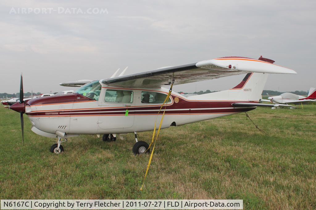 N6167C, 1979 Cessna T210N Turbo Centurion C/N 21063818, At Fond Du Lac WI - during 2011 Oshkosh week