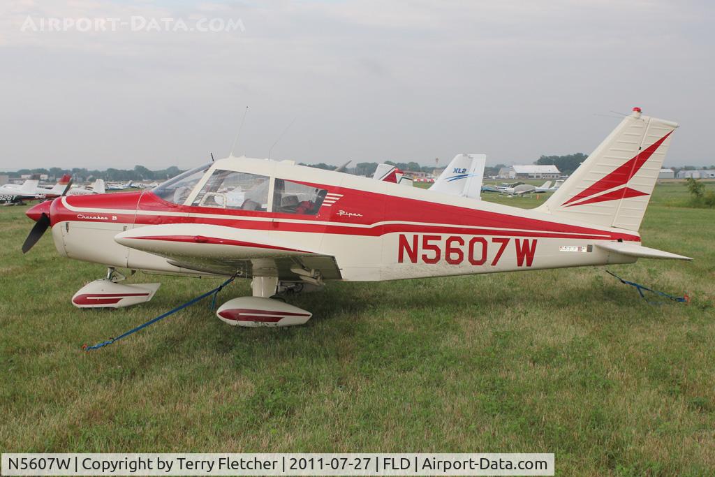 N5607W, 1962 Piper PA-28-160 Cherokee C/N 28-745, At Fond Du Lac WI - during 2011 Oshkosh week