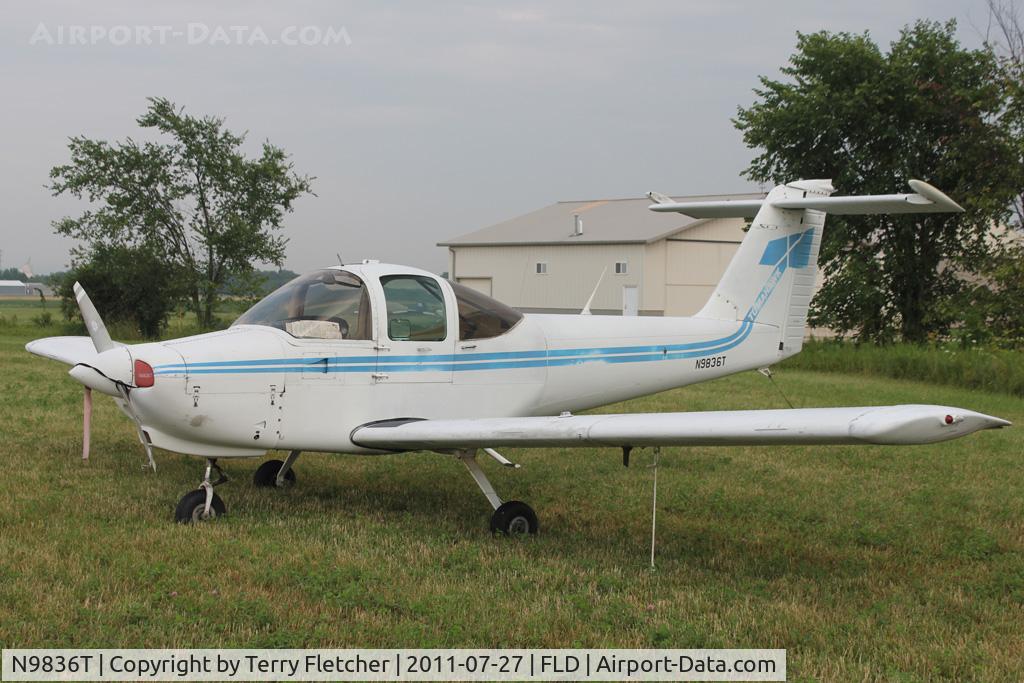 N9836T, 1978 Piper PA-38-112 Tomahawk C/N 38-78A0220, At Fond Du Lac WI - during 2011 Oshkosh week