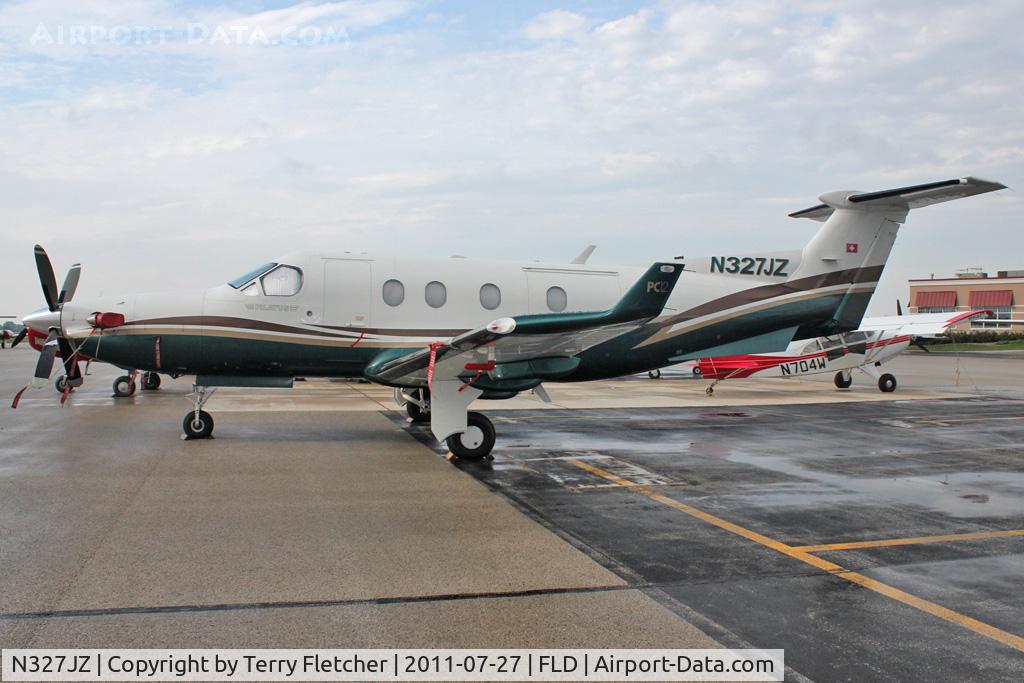 N327JZ, 2000 Pilatus PC-12/45 C/N 327, At Fond Du Lac WI - during 2011 Oshkosh week