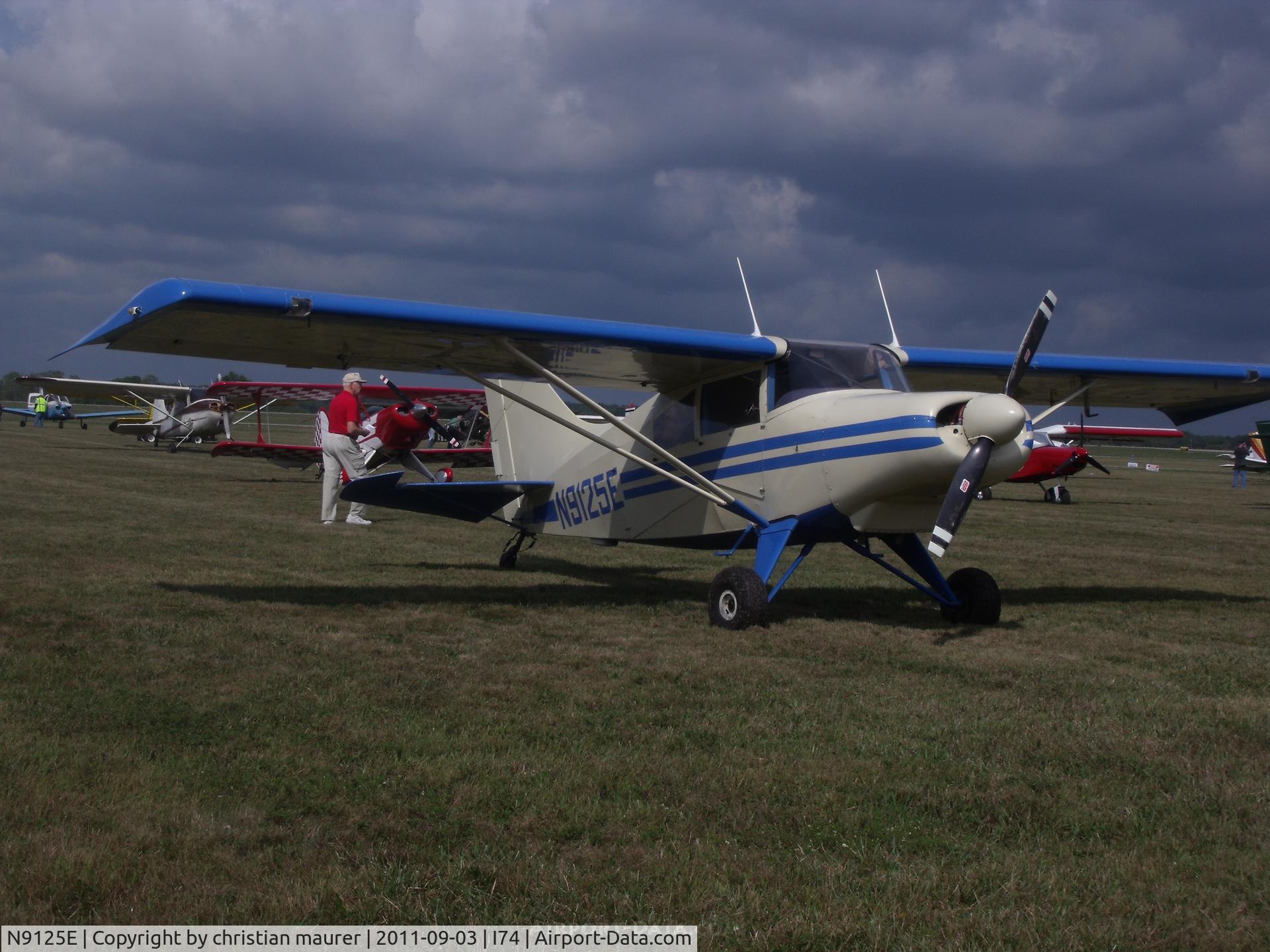 N9125E, 1977 Maule M-5-210C Strata Rocket C/N 6199C, at MERFI FLYIN