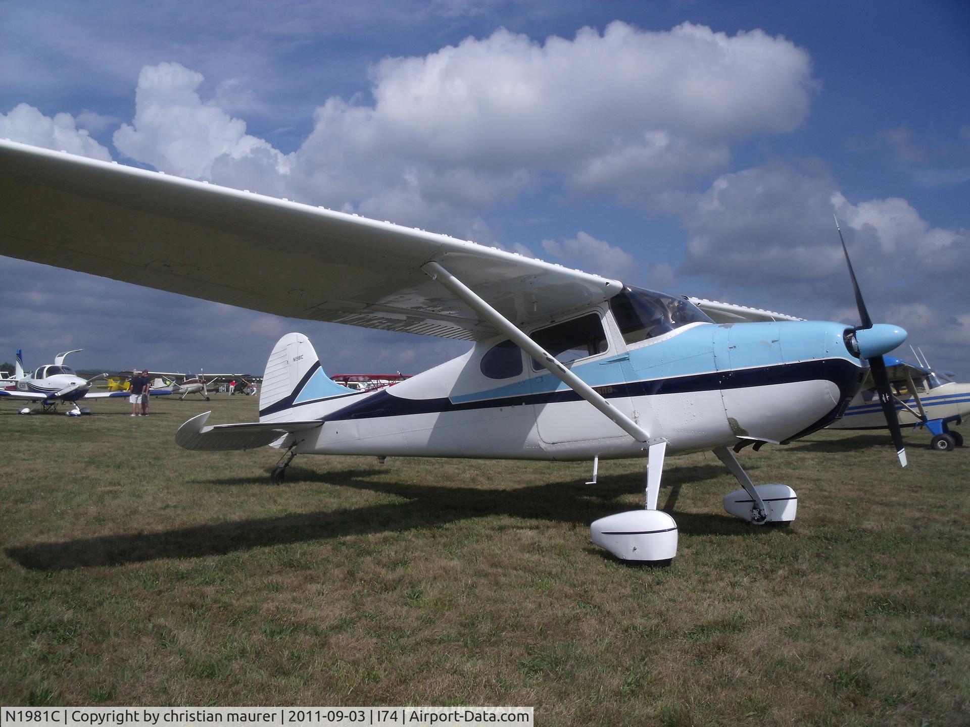 N1981C, 1954 Cessna 170B C/N 26126, c170