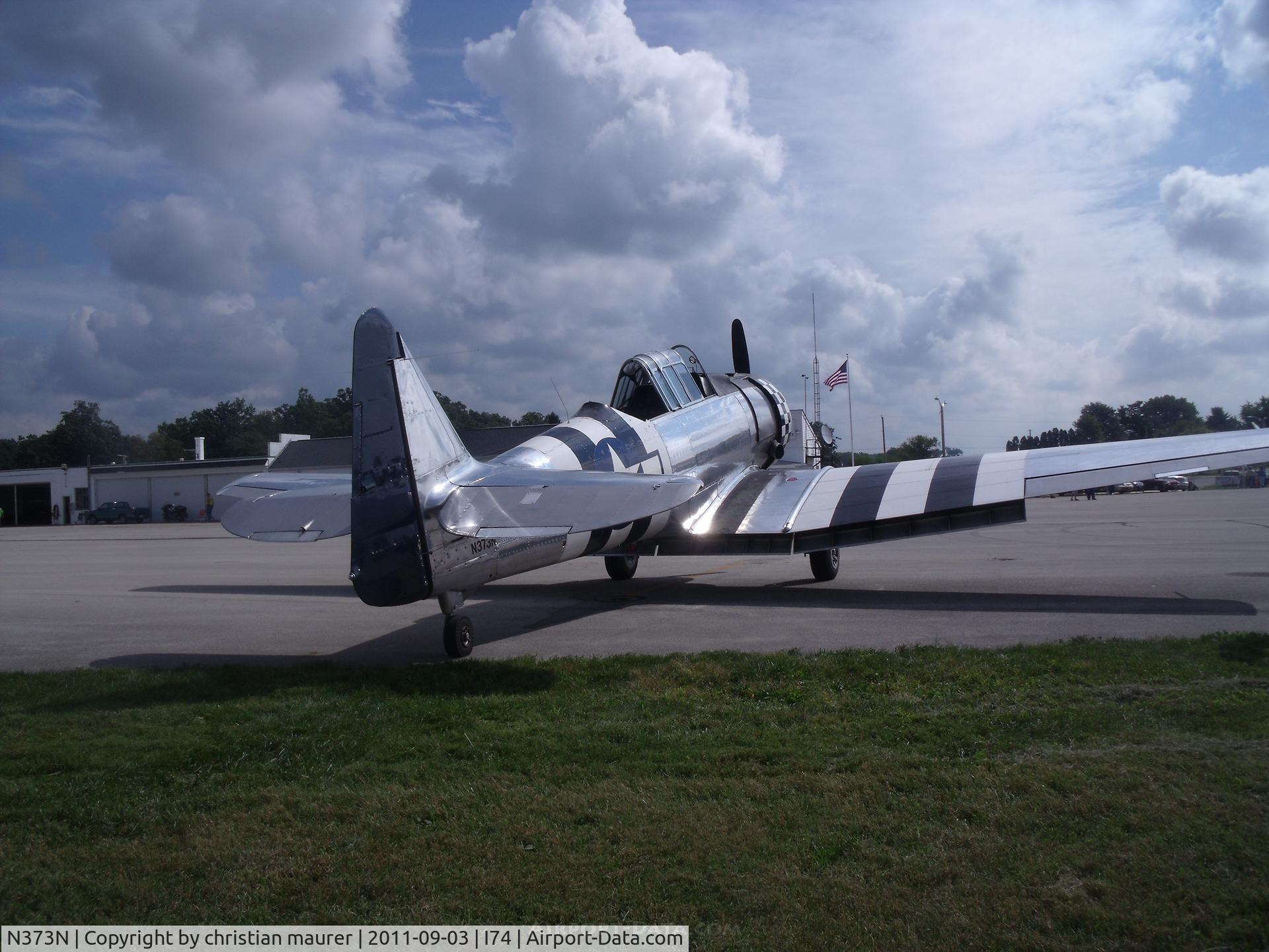 N373N, 1941 North American AT-6D C/N 121-42714, at-6