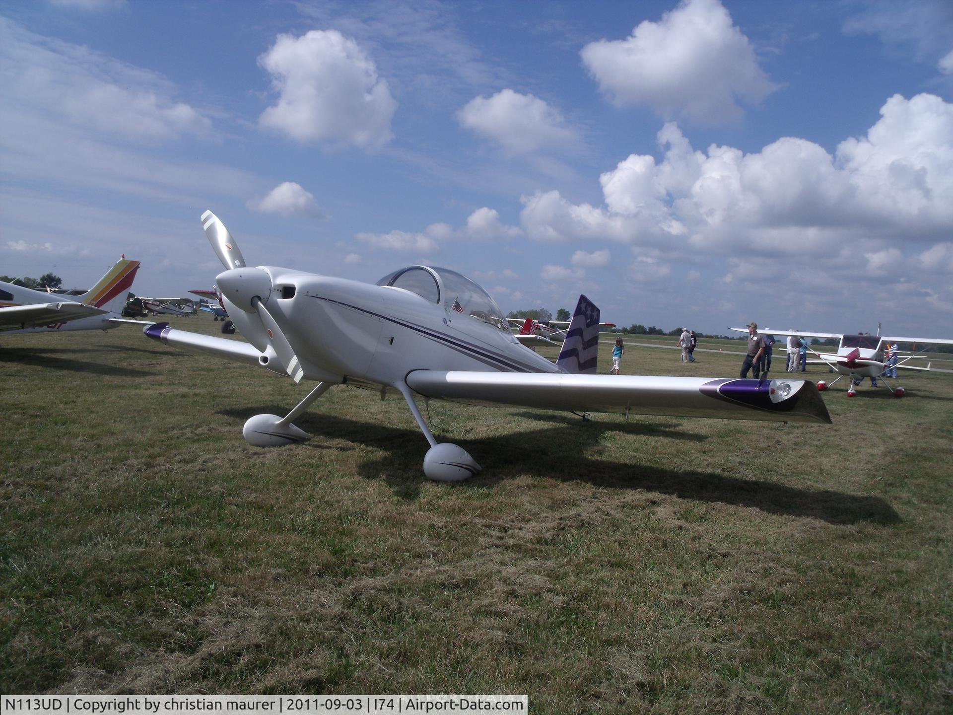 N113UD, 2002 Vans RV-8 C/N 80459, vans rv8