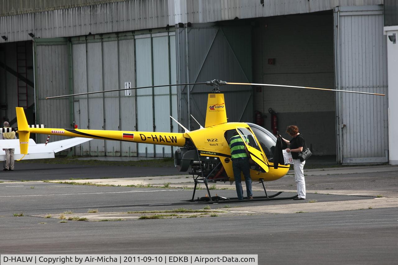 D-HALW, Robinson R22 Beta II C/N 3316, Air Lloyd, Robinson R22 Beta II, CN: 3316