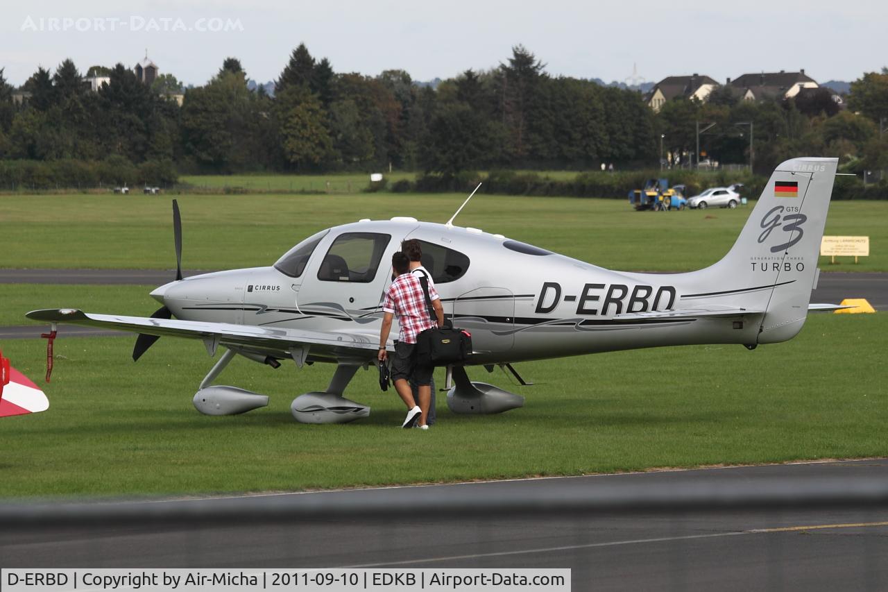 D-ERBD, 2007 Cirrus SR22 G3 GTS Turbo C/N 2693, Untitled, Cirrus SR-22 GTS, CN: 2693