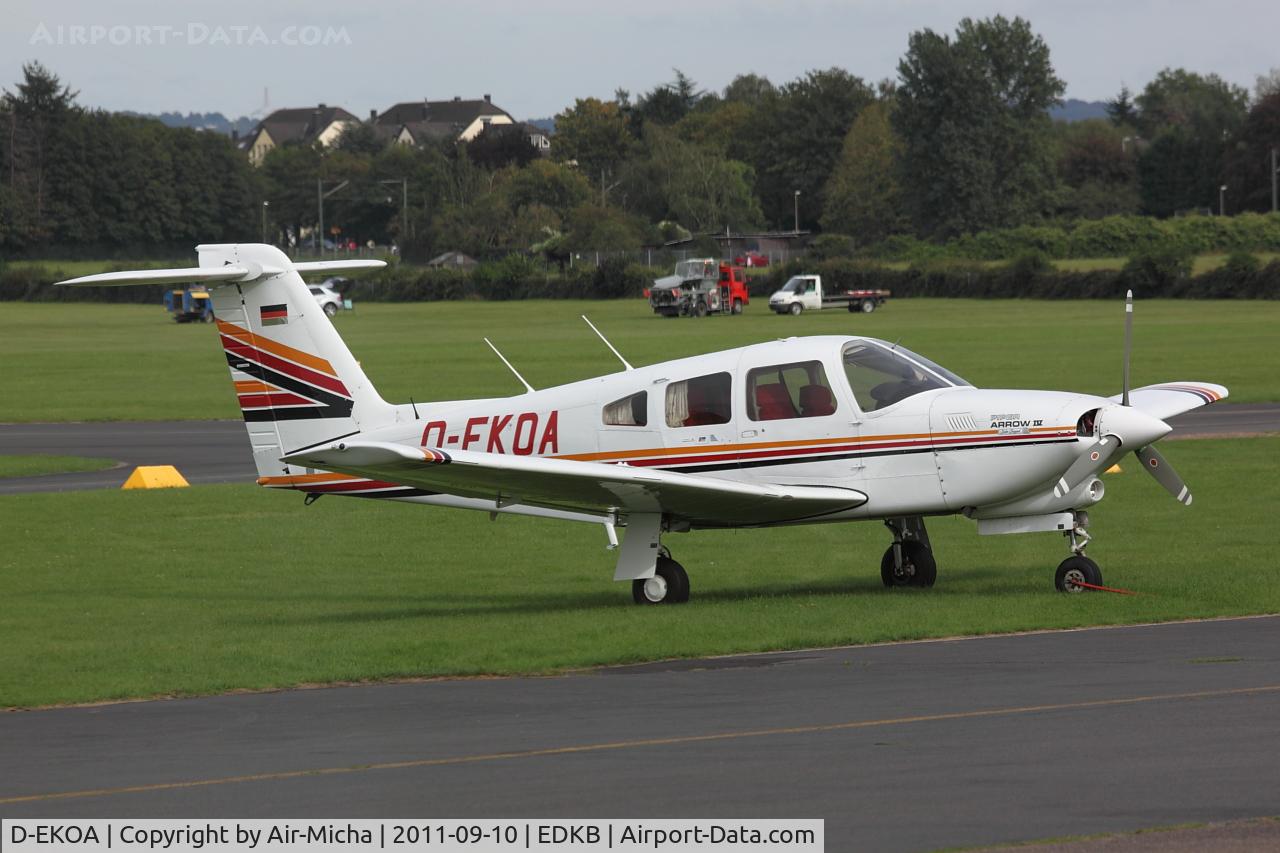 D-EKOA, 1981 Piper PA-28RT-201T Turbo Arrow IV Arrow IV C/N 28R-8131112, Untitled, Piper PA-28RT-201T Arrow 4, CN: 28R-8131112