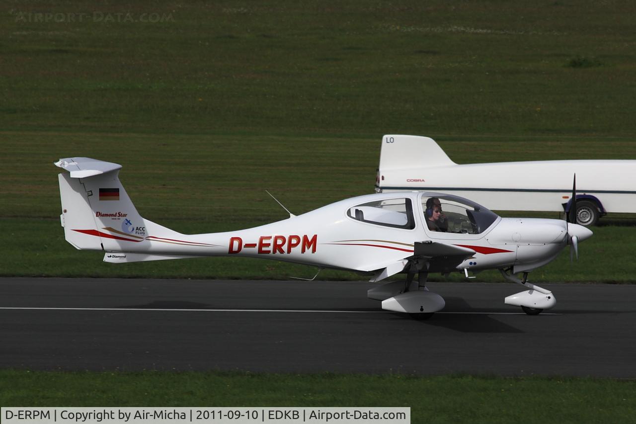 D-ERPM, Diamond DA-40 Diamond Star C/N 40.062, ACC Flug GmbH, Diamond DA-40 Diamond Star, CN: 40062