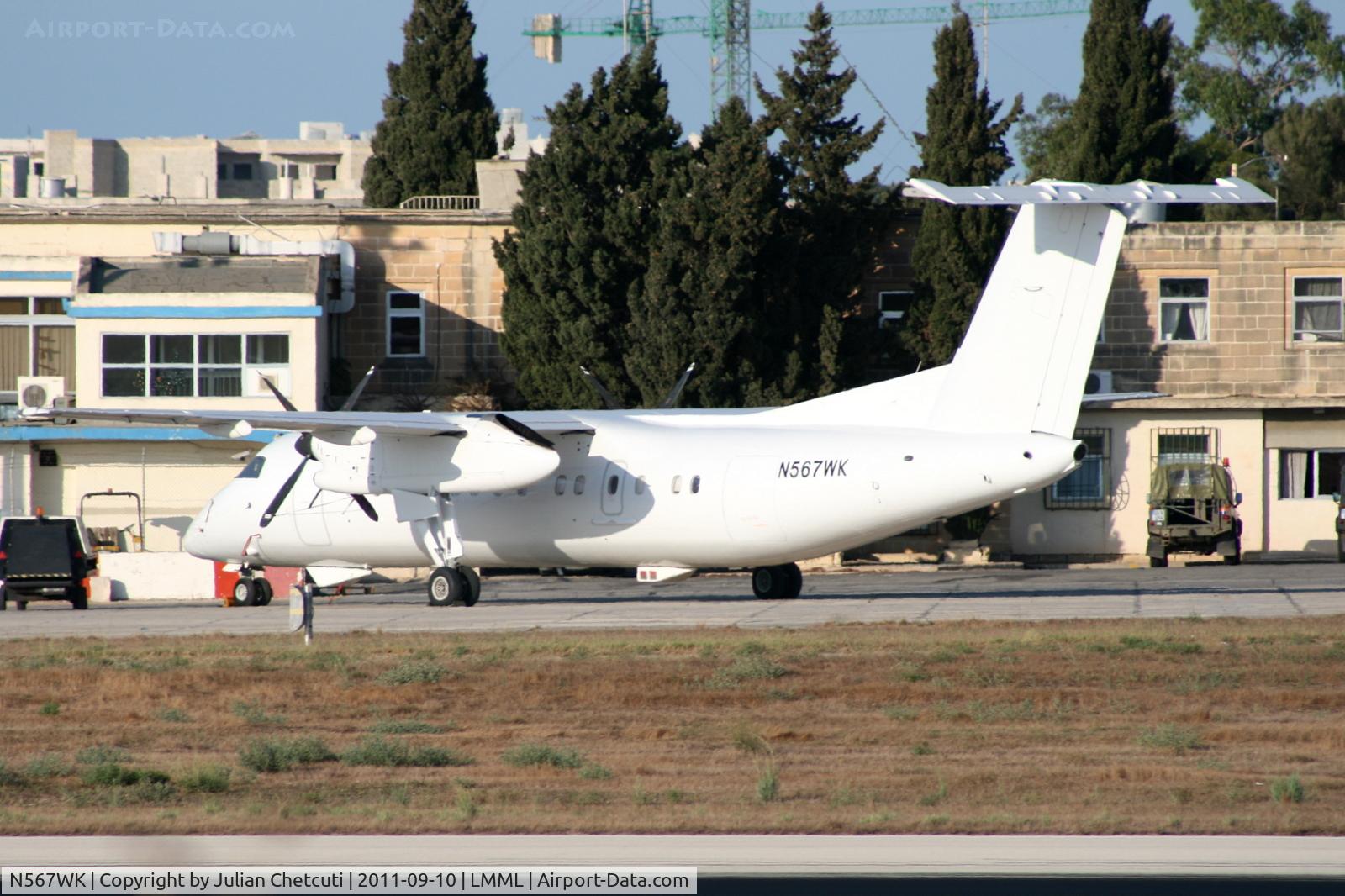 N567WK, 2000 De Havilland Canada DHC-8-315Q Dash 8 C/N 567, Parked at Apron 8
