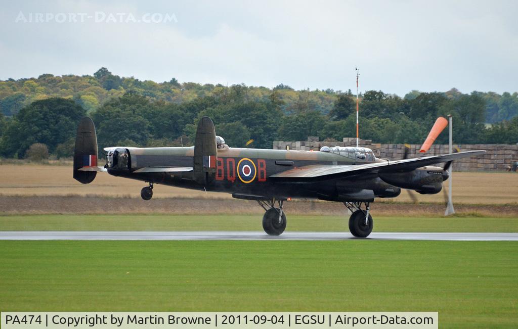PA474, 1945 Avro 683 Lancaster B1 C/N VACH0052/D2973, AT THE LONG END ON A DULL AND RAINY DAY