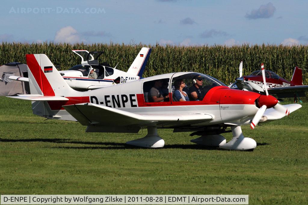 D-ENPE, Robin DR-400-180 Regent Regent C/N 1590, Tannkosh 2011
