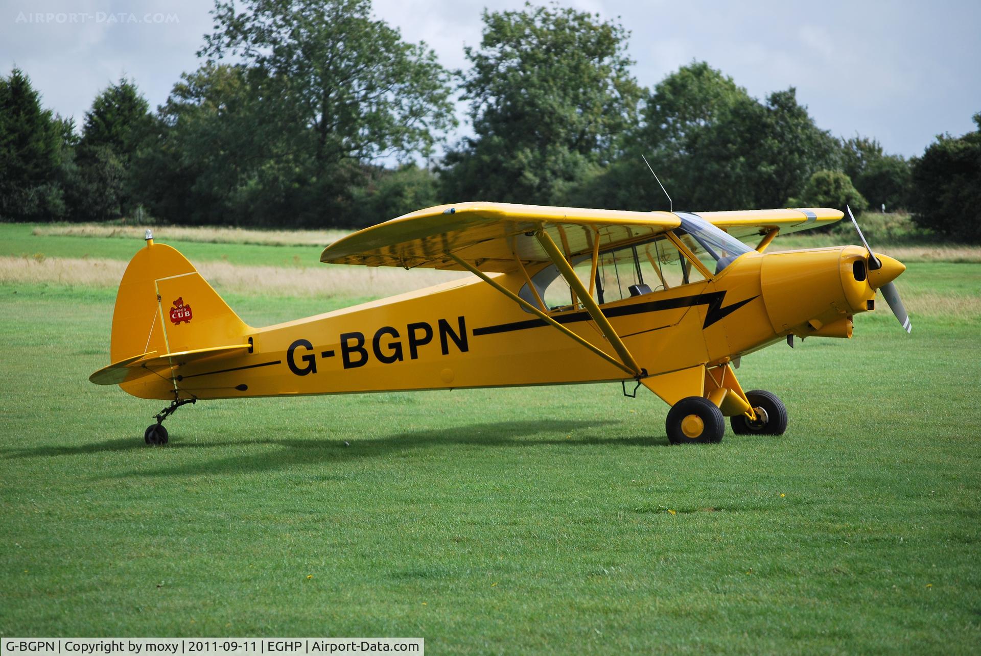 G-BGPN, 1978 Piper PA-18-150 Super Cub C/N 18-7909044, Piper Super Cub at Popham