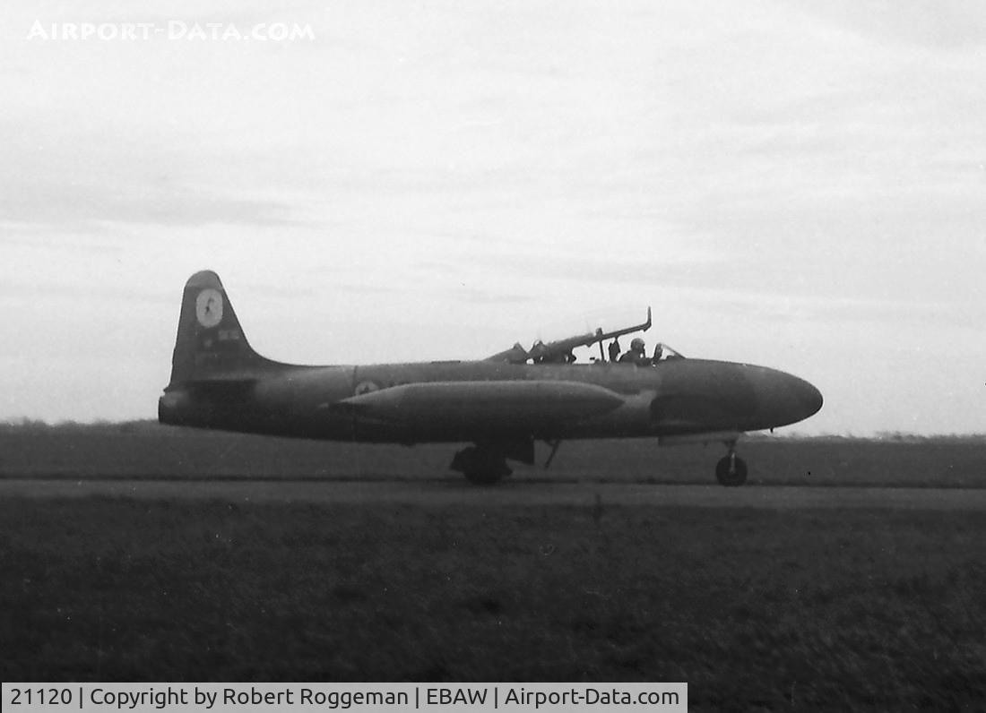 21120, Canadair CT-133 Silver Star C/N T33-120, Late 1950's.120 RCAF.