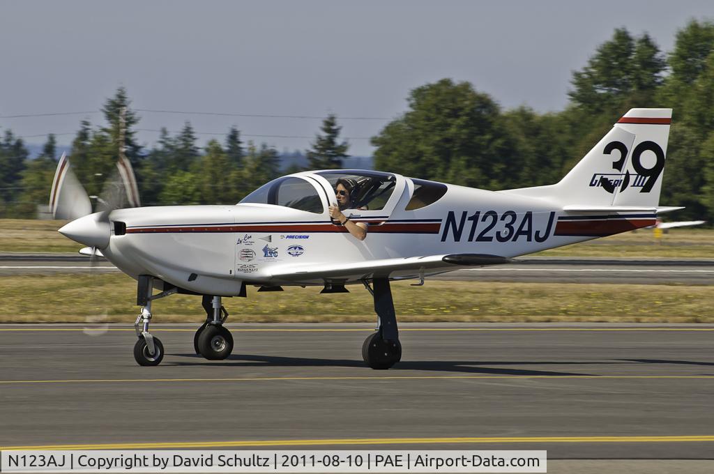 N123AJ, 1998 Stoddard-Hamilton Glasair III C/N 3330, At Paine Field