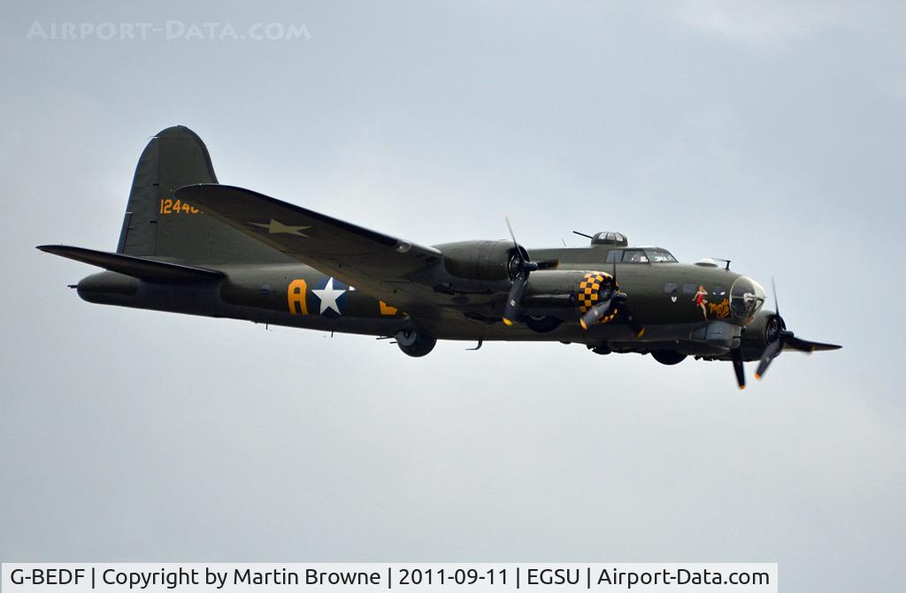 G-BEDF, 1944 Boeing B-17G Flying Fortress C/N 8693, DULL AND RAINY DAY