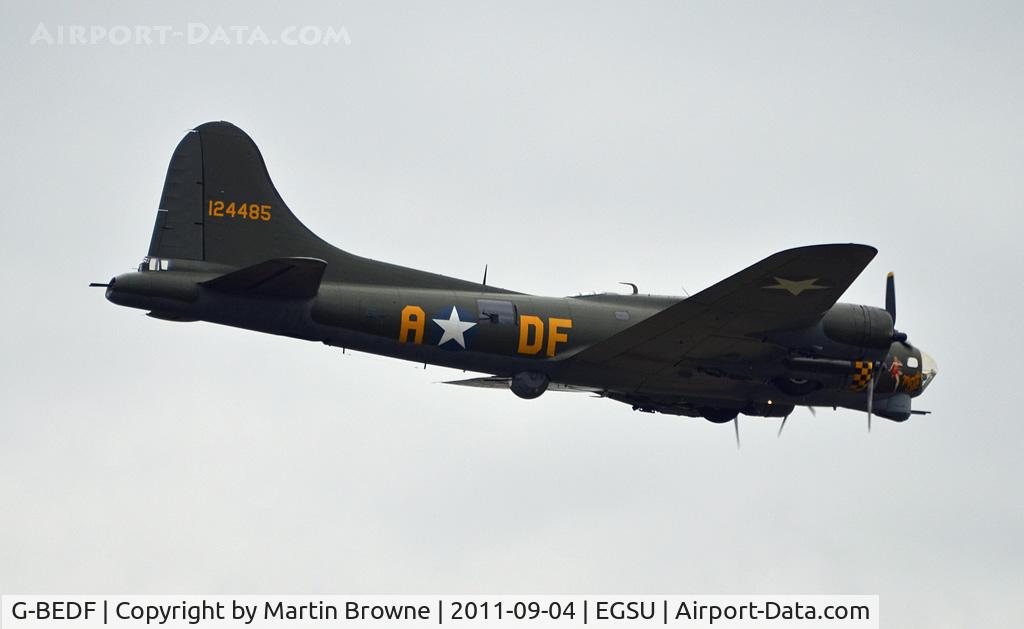 G-BEDF, 1944 Boeing B-17G Flying Fortress C/N 8693, DULL AND RAINY DAY
