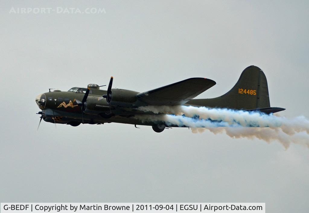 G-BEDF, 1944 Boeing B-17G Flying Fortress C/N 8693, DULL AND RAINY DAY