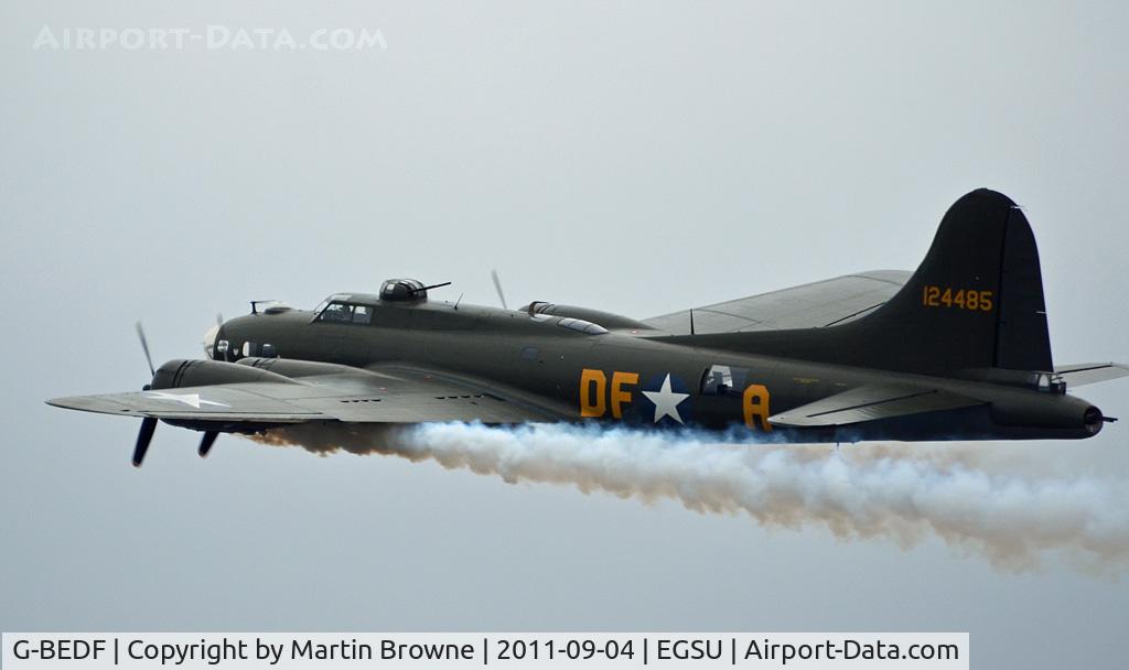 G-BEDF, 1944 Boeing B-17G Flying Fortress C/N 8693, DULL AND RAINY DAY