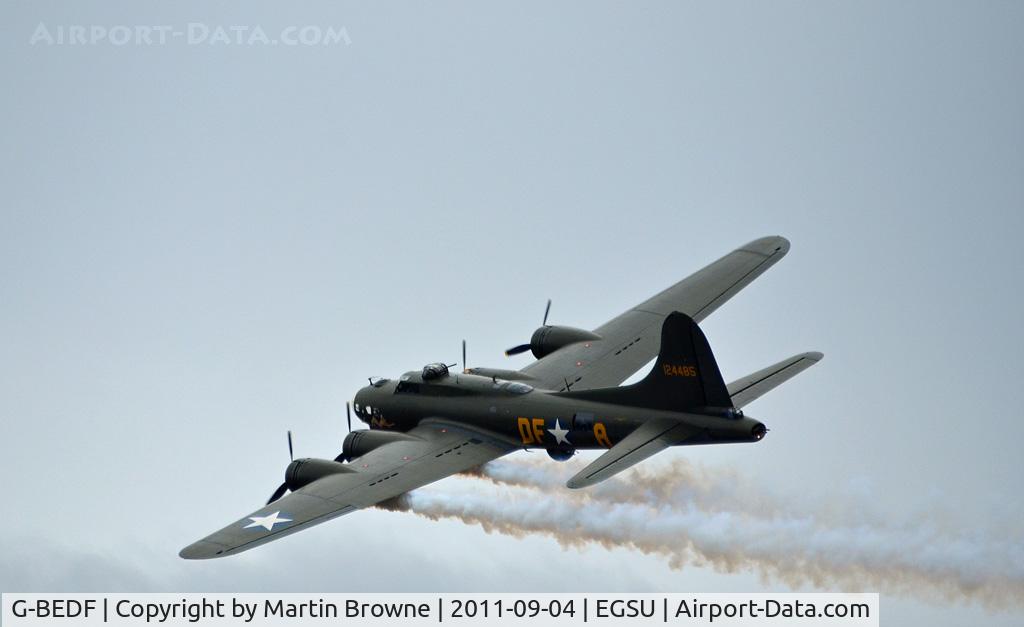 G-BEDF, 1944 Boeing B-17G Flying Fortress C/N 8693, DULL AND RAINY DAY
