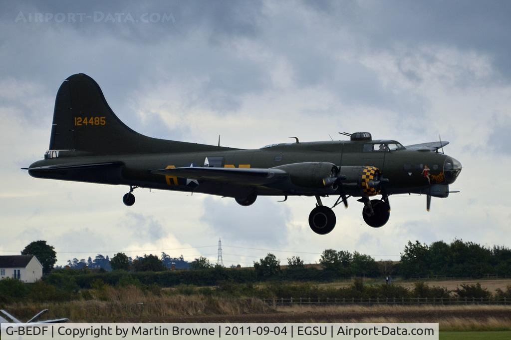 G-BEDF, 1944 Boeing B-17G Flying Fortress C/N 8693, DULL AND RAINY AFTERNOON