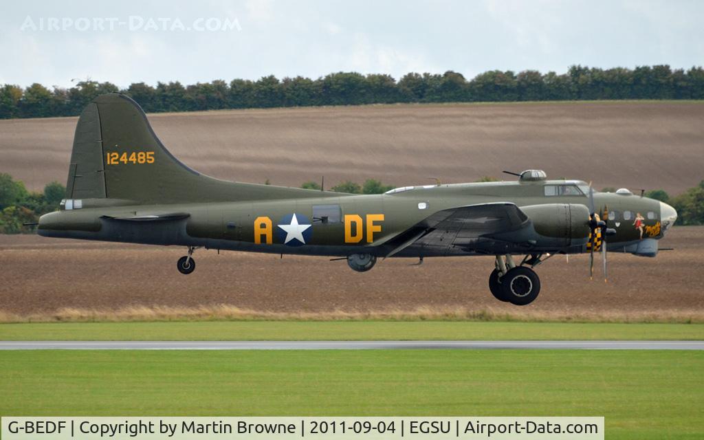 G-BEDF, 1944 Boeing B-17G Flying Fortress C/N 8693, DULL AND RAINY AFTERNOON