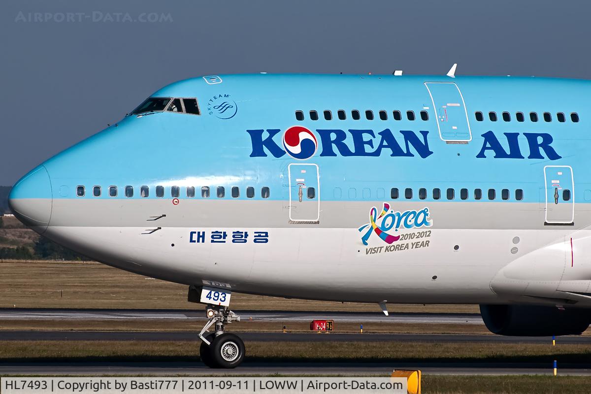 HL7493, 1995 Boeing 747-4B5 C/N 26398, HL7493 @VIE