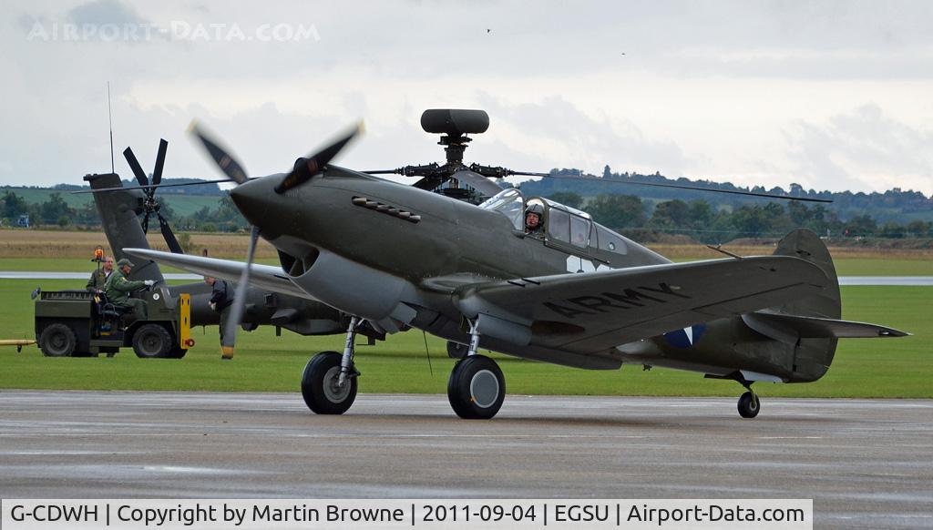G-CDWH, 1941 Curtiss P-40B Warhawk C/N 16073, DULL AND RAINY DAY