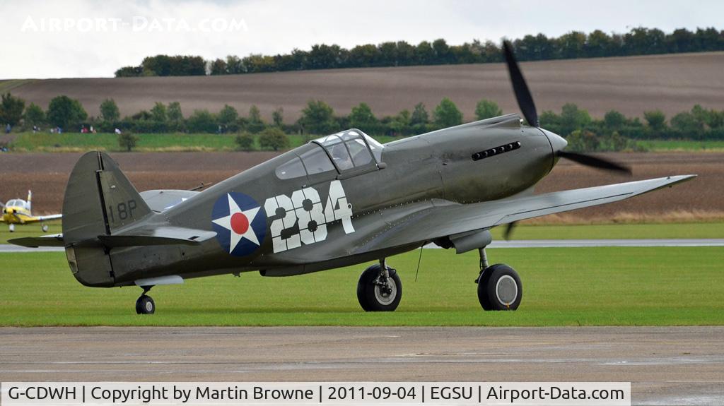 G-CDWH, 1941 Curtiss P-40B Warhawk C/N 16073, DULL AND RAINY