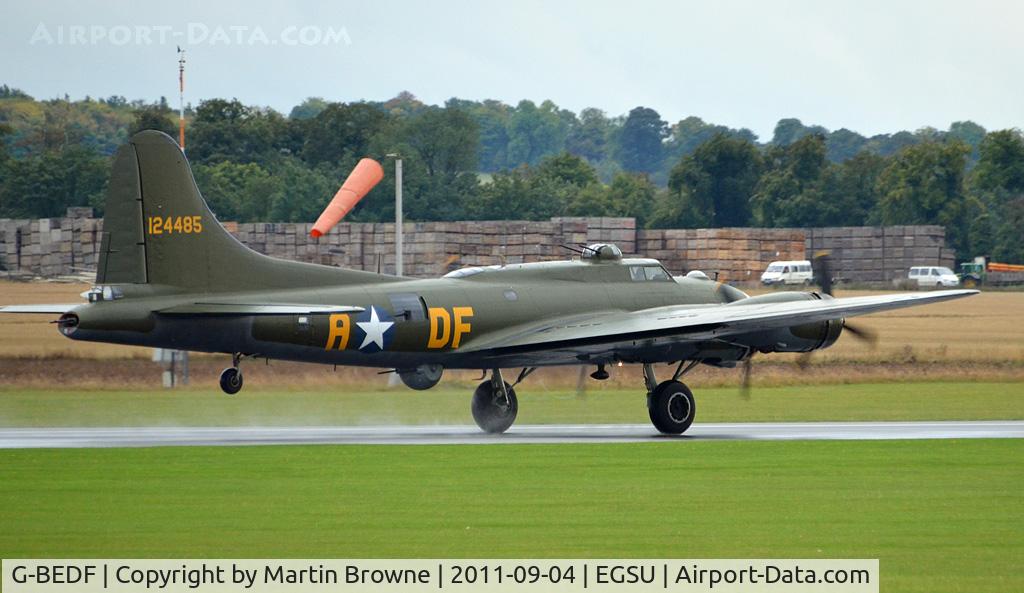 G-BEDF, 1944 Boeing B-17G Flying Fortress C/N 8693, DULL AND RAINY