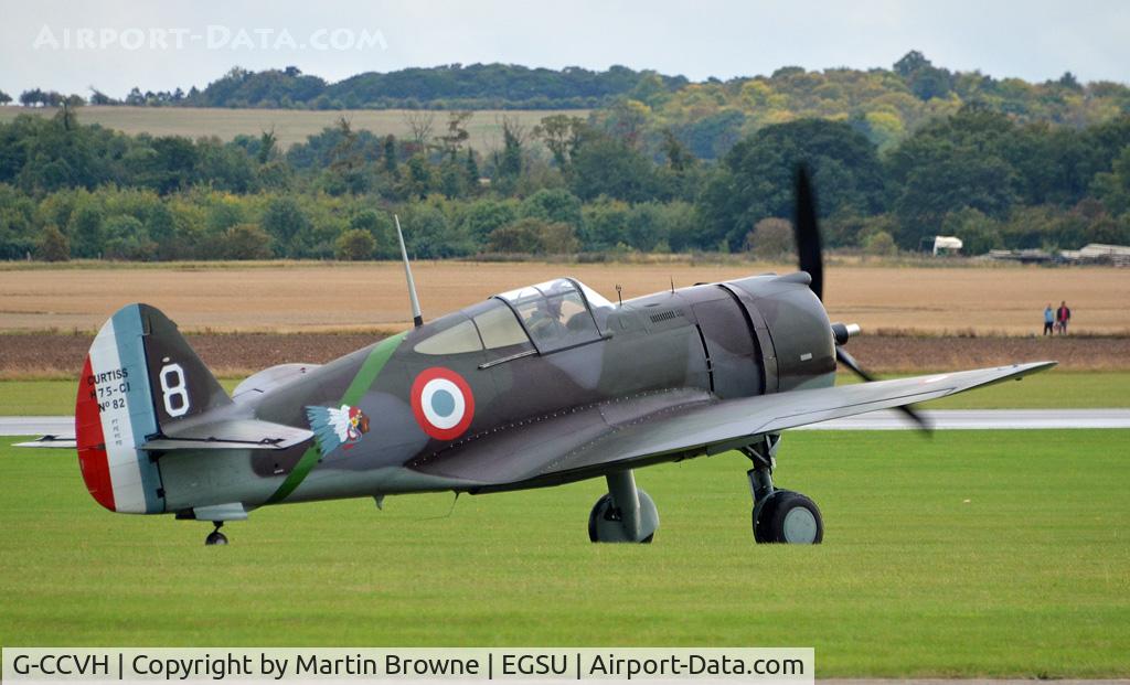 G-CCVH, 1939 Curtiss H-75A-1 C/N 12881, DULL AND RAINY