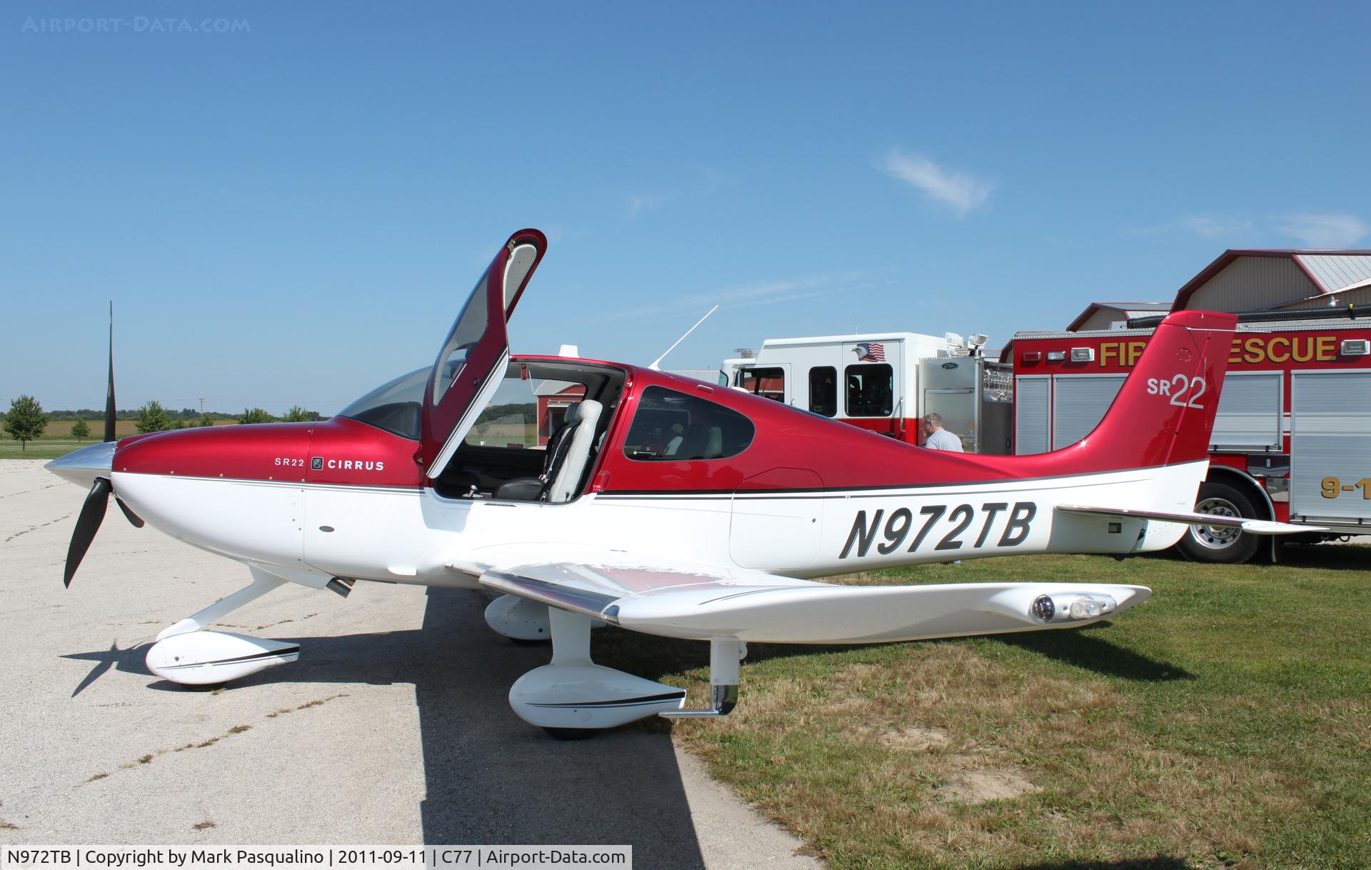 N972TB, Cirrus SR22 C/N 3778, Cirrus SR22