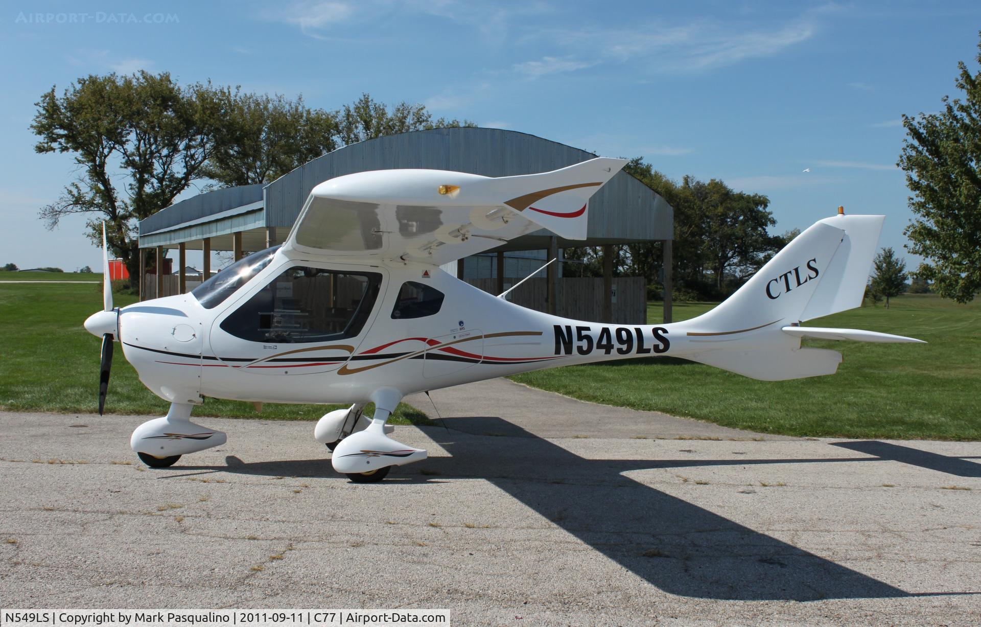 N549LS, 2007 Flight Design CTLS C/N 07-11-19, Flight Design Gmbh CTLS