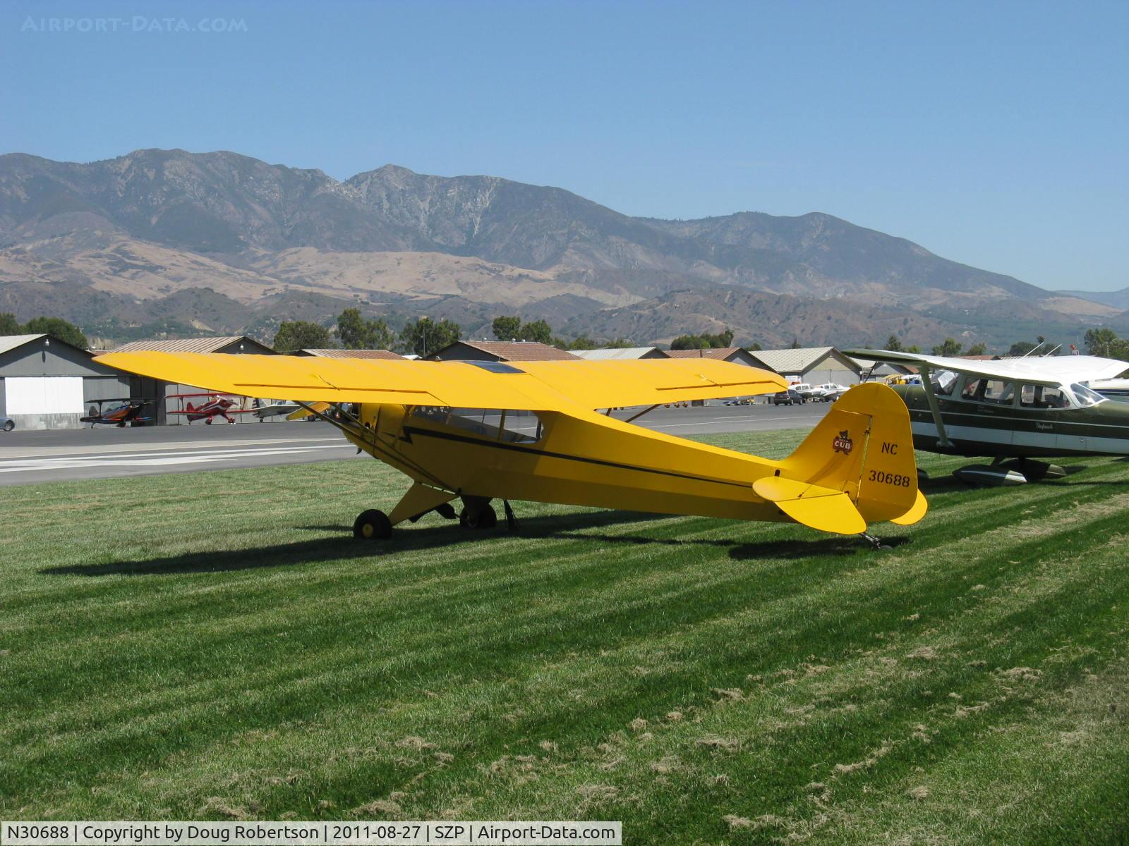N30688, 1940 Piper J3L-65 Cub Cub C/N 5022, 1940 Piper J3L-65 CUB, Continental C85 85 Hp upgrade
