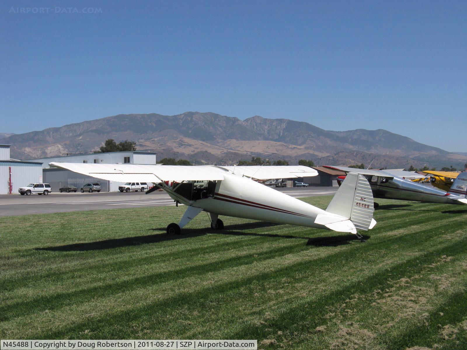 N45488, 1946 Luscombe 8A C/N 2015, 1946 Luscombe 8A, Continental A&C65 65 Hp