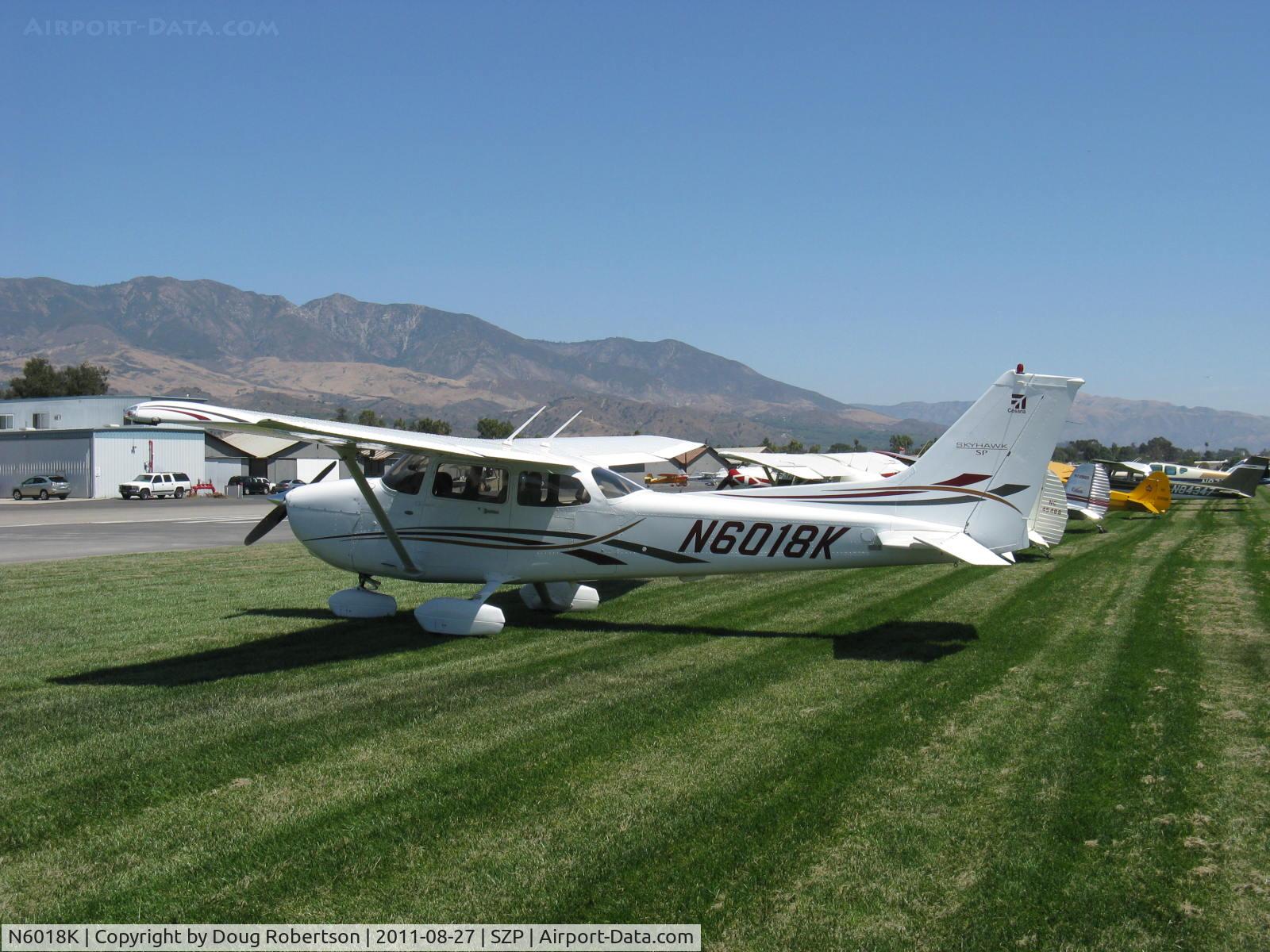 N6018K, 2006 Cessna 172S Skyhawk SP C/N 172S10174, 2006 Cessna 172S SKYHAWK SP, Lycoming IO-360-L2A 180 Hp