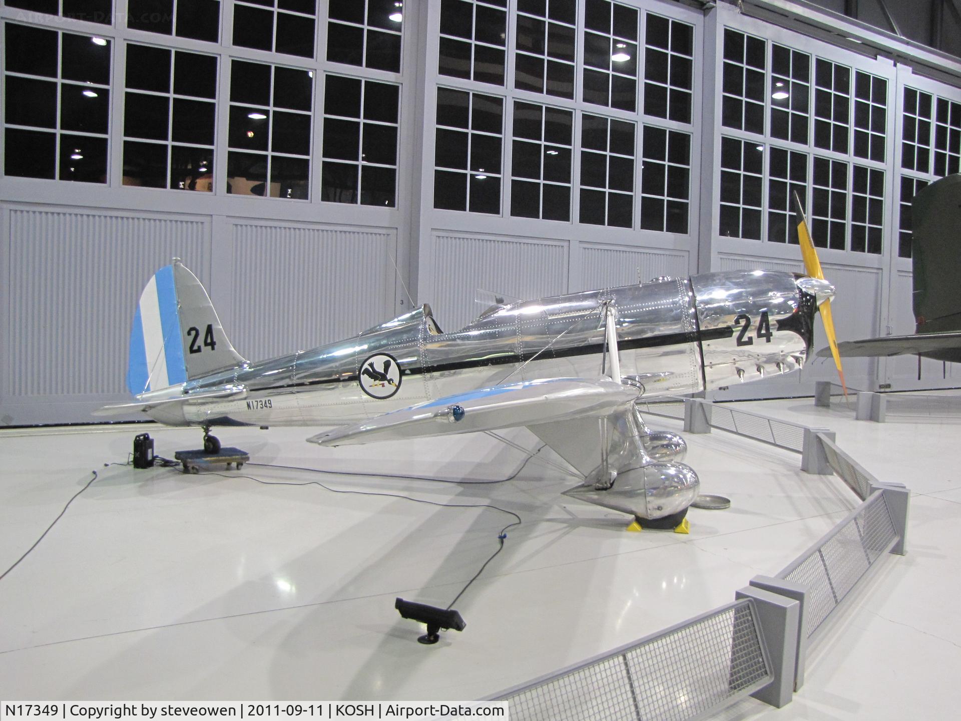 N17349, 1938 Ryan Aeronautical ST-A C/N 195, Eagle hangar EAA Museum Oshkosh WI