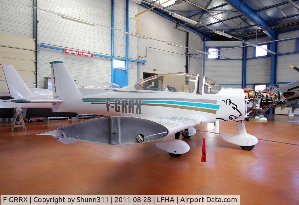F-GRRX, Issoire APM 20 Lionceau C/N 4, Hangared...